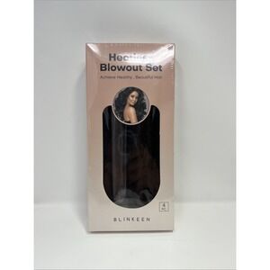 Heatless Curling Rods  Set 4 Piece Brown New